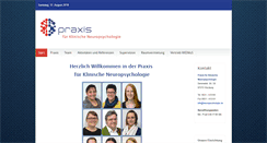 Desktop Screenshot of neuropsychologie.de