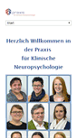Mobile Screenshot of neuropsychologie.de